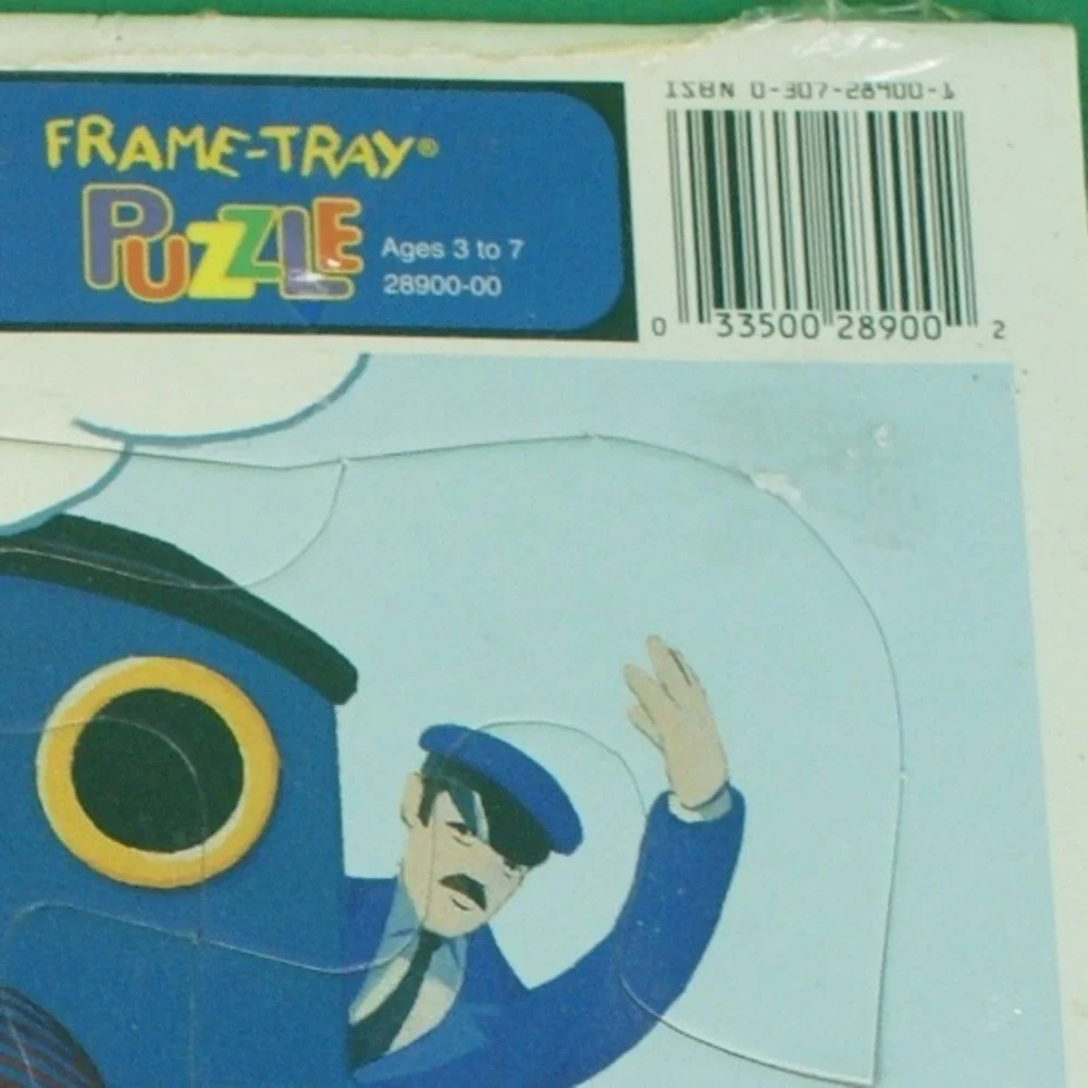Vintage 1998‎ Thomas the Tank Engine Golden Books Frame-Tray Puzzle 28900-00